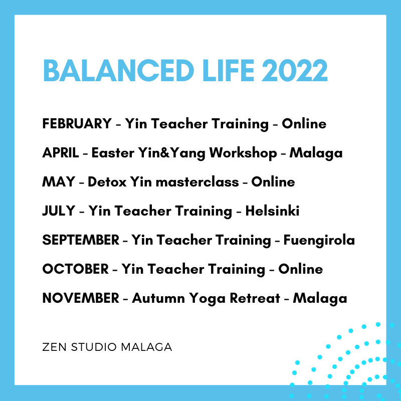 Zen Studio schedule 2022